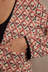 Alba Shrug Abstract Weave