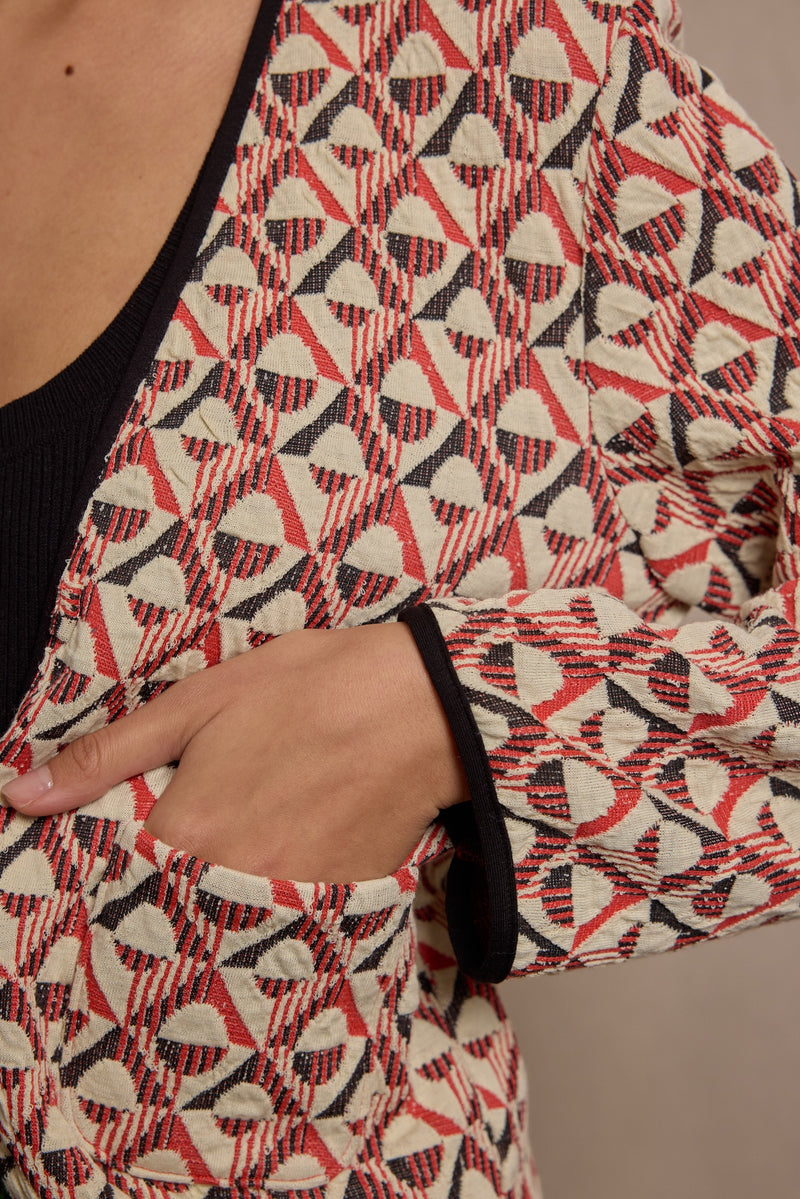 Alba Shrug Abstract Weave