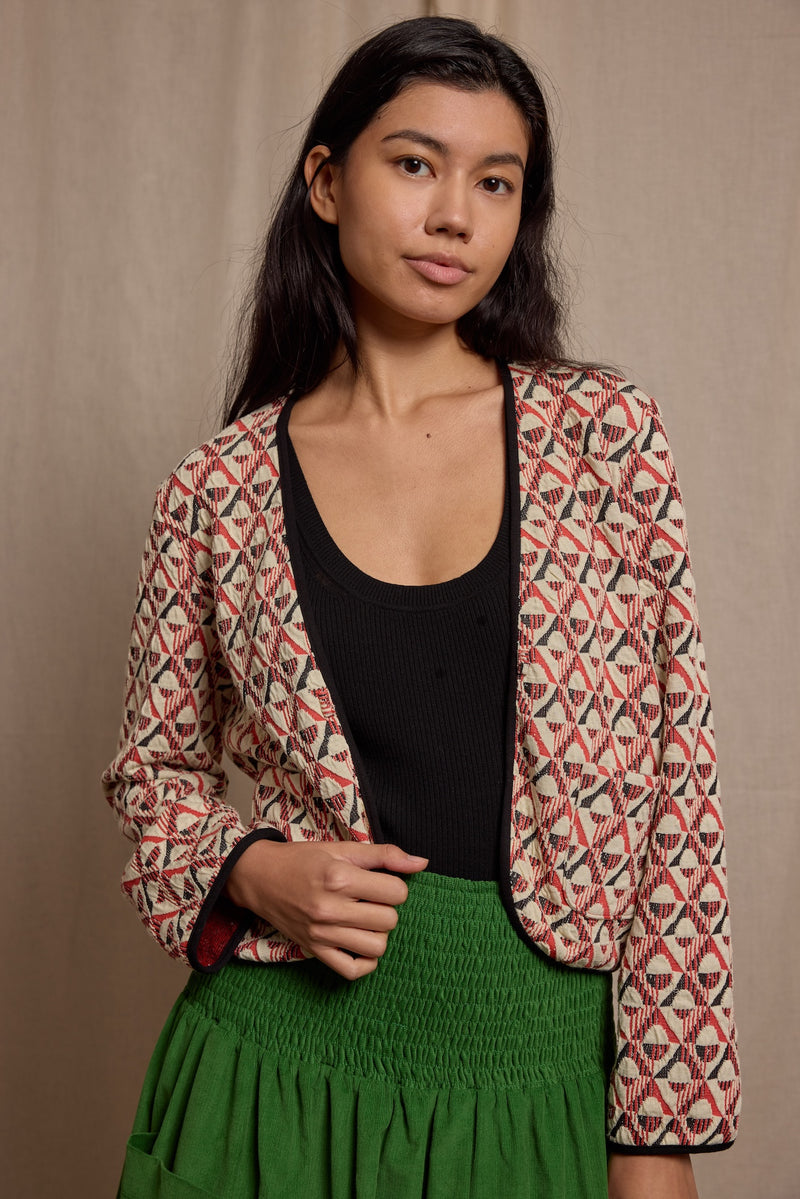 Alba Shrug Abstract Weave