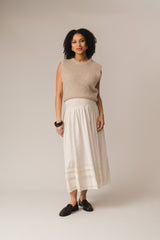 Finch Skirt Ecru