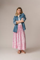 Finch Skirt Pink Floral