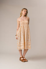 Finch Skirt Apricot Floral