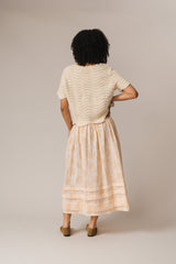Finch Skirt Apricot Floral