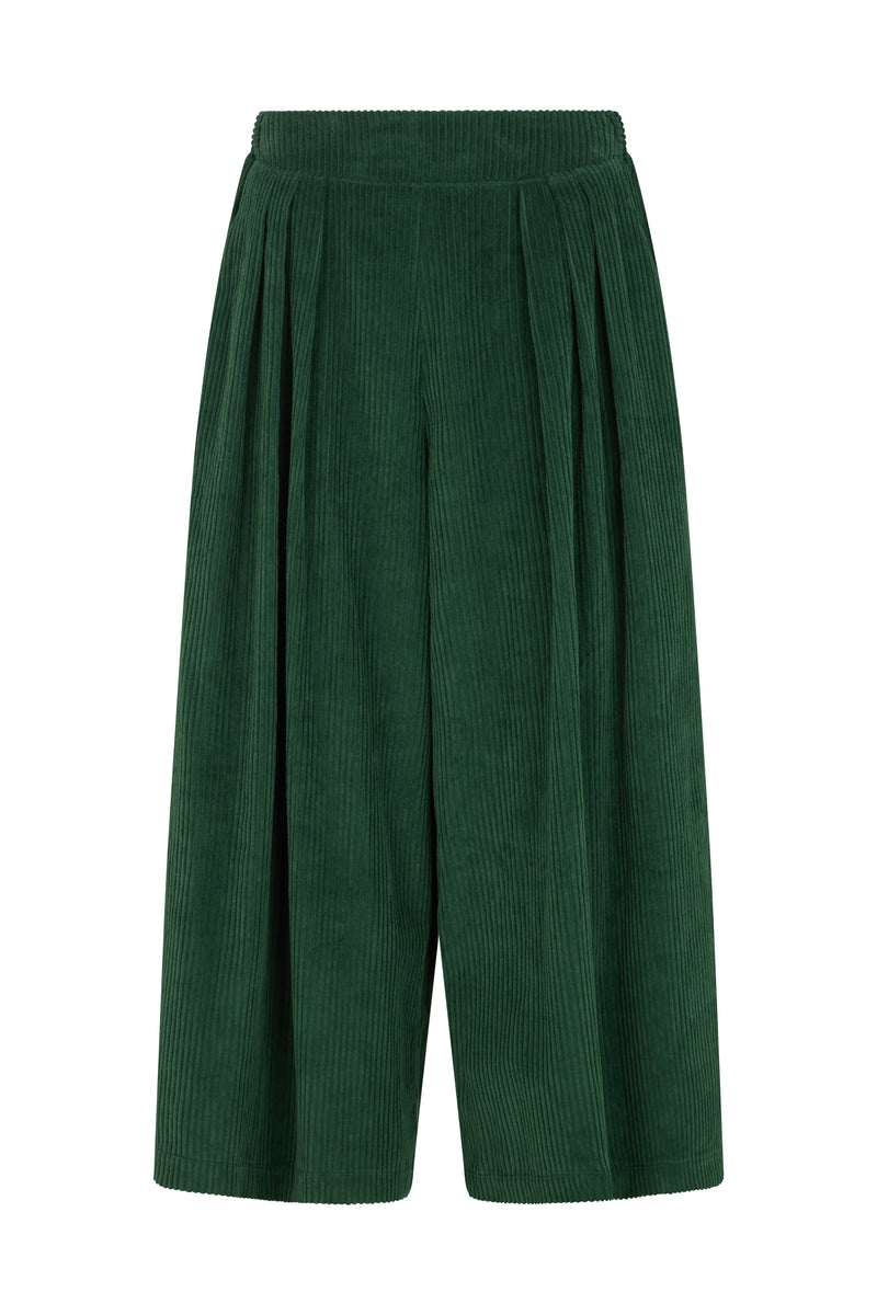 Clem Culottes Bottle Green