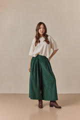 Clem Culottes Bottle Green