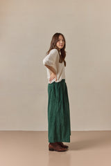 Clem Culottes Bottle Green