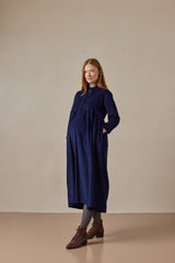 Cleo Dress Dark Blue