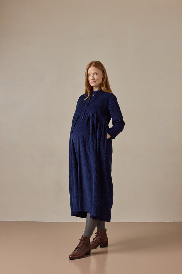 Cleo Dress Dark Blue