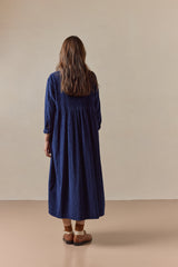 Cleo Dress Dark Blue