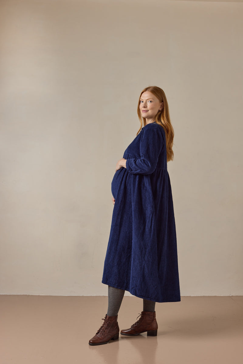 Cleo Dress Dark Blue
