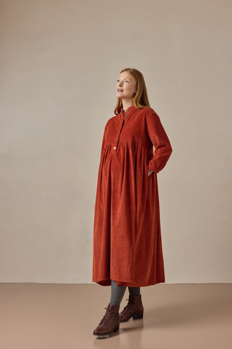 Cleo Dress Rust