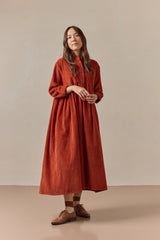 Cleo Dress Rust