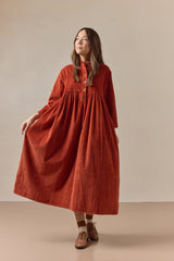 Cleo Dress Rust
