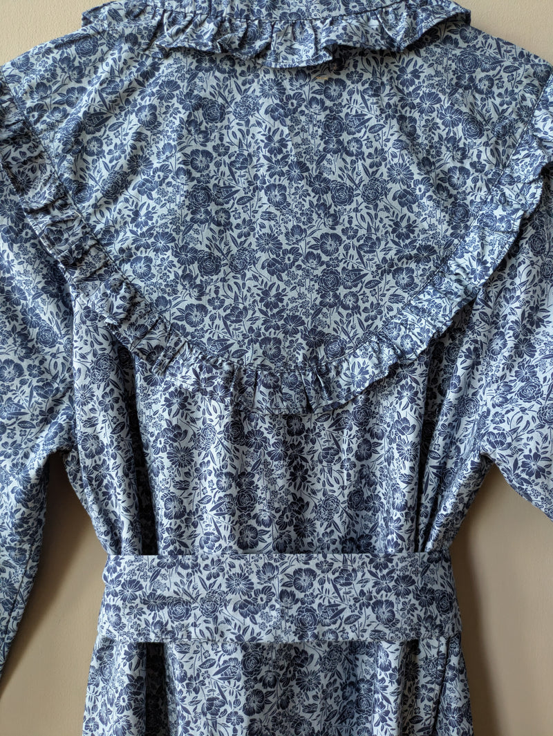 Cora Dress Blue Floral (Petite)