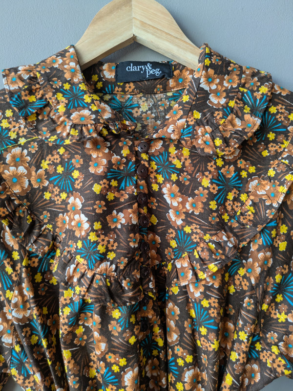 Cora Dress Brown (Small)