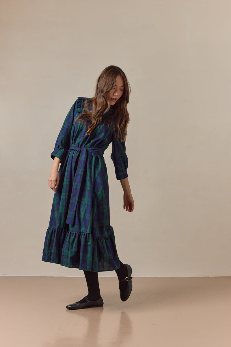 Cora Dress Tartan