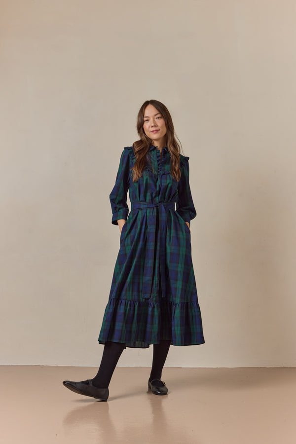 Cora Dress Tartan