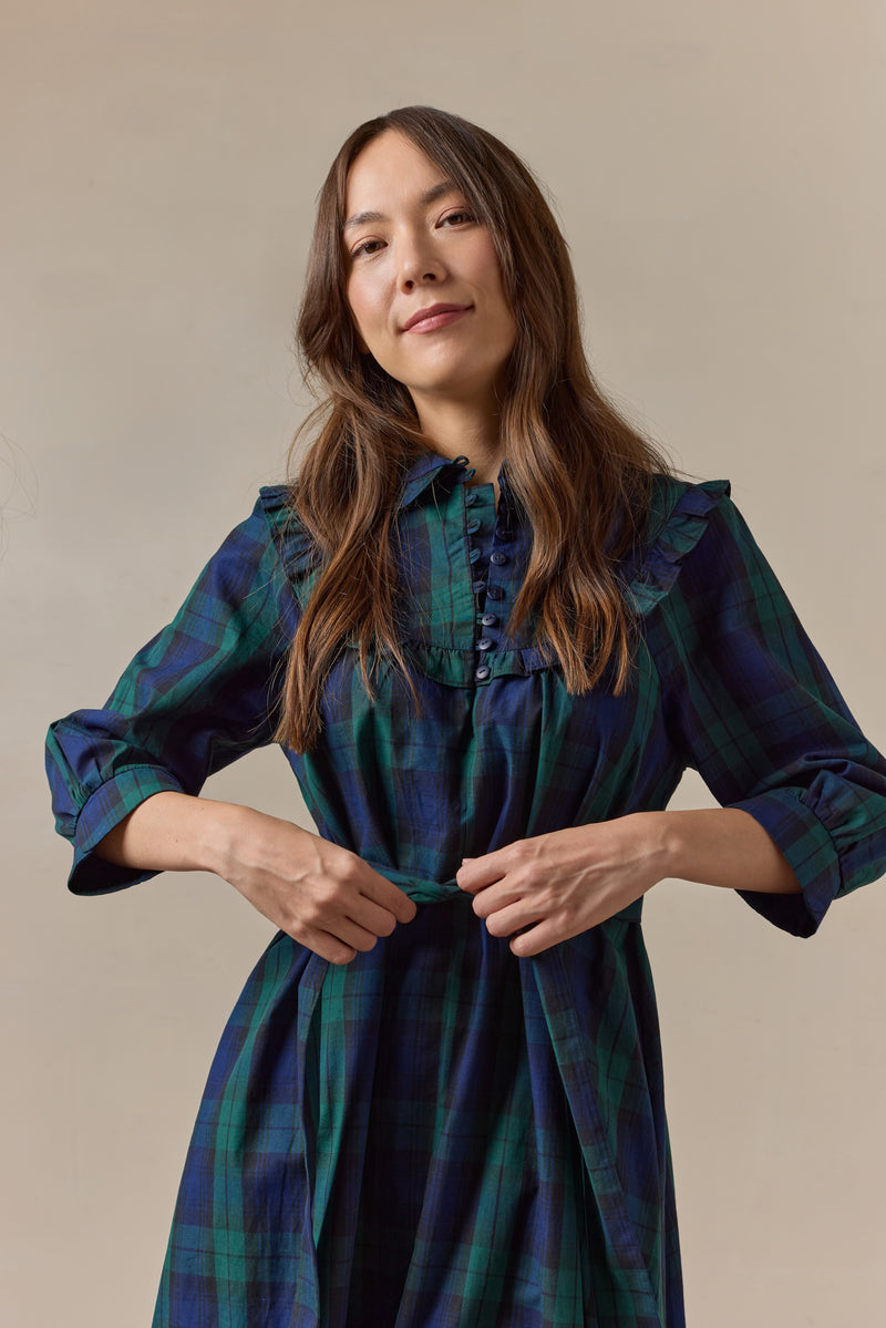 Cora Dress Tartan