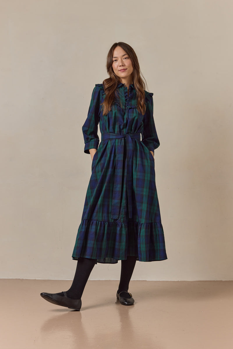 Cora Dress Tartan