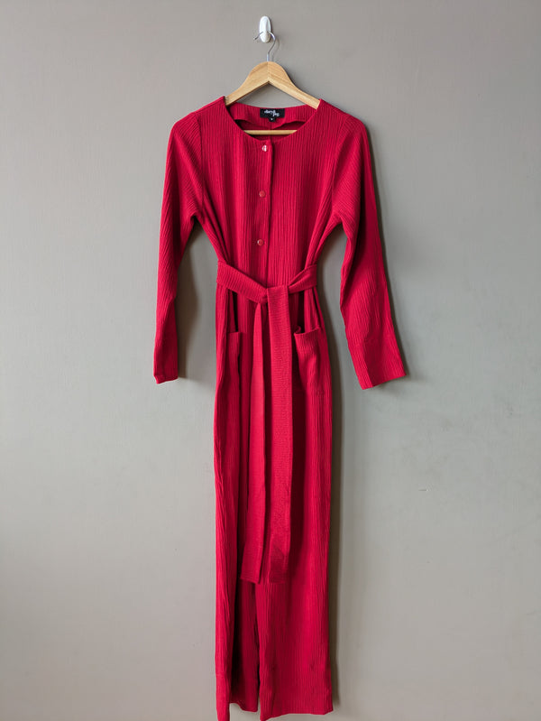 Dash Jumpsuit in Red