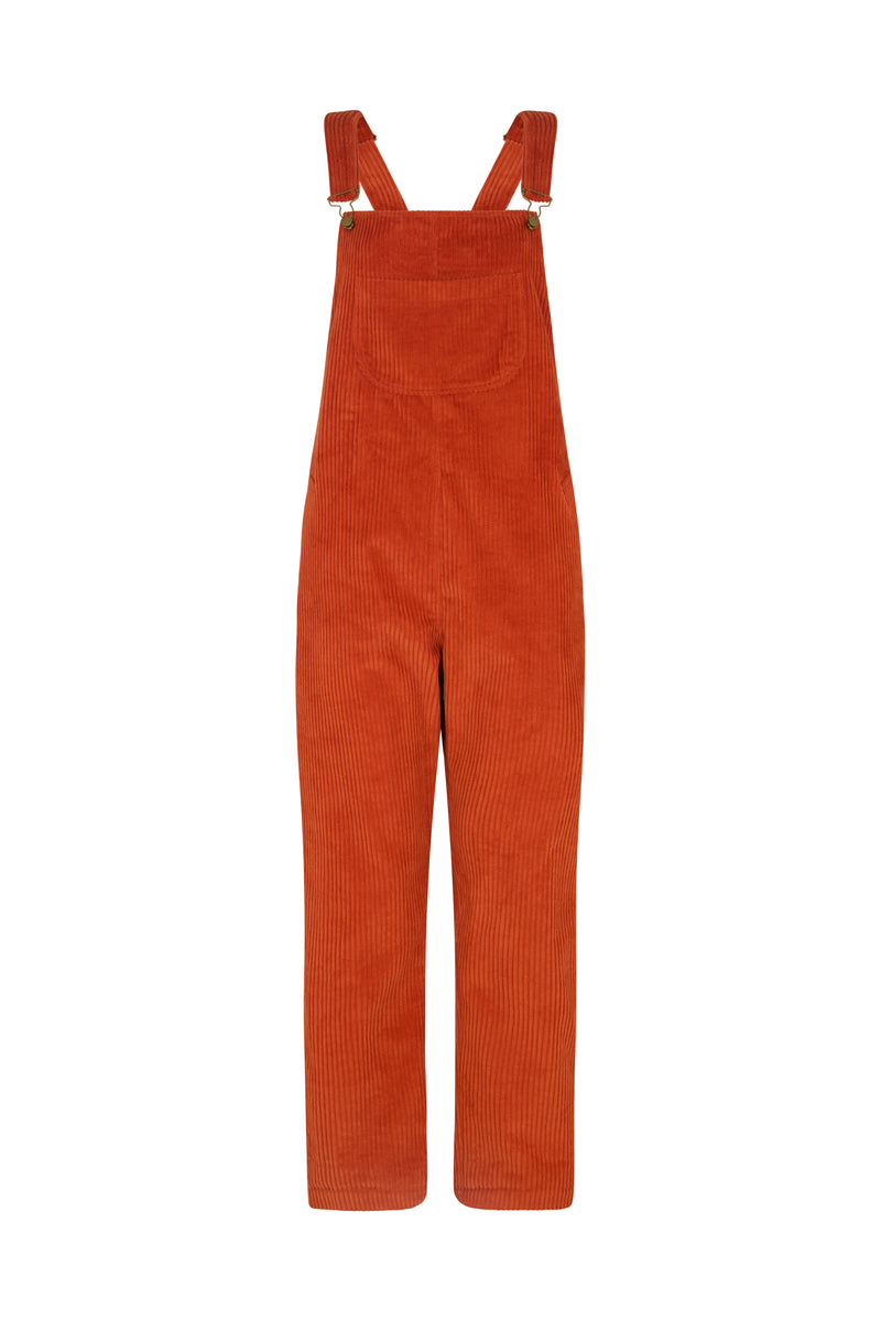 Doris Dungarees Rust