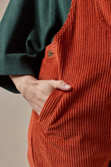 Doris Dungarees Rust