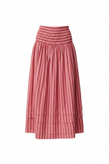 Finch Skirt Pink Stripe