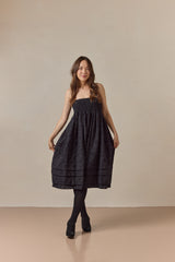 Finch Skirt Black Jacquard
