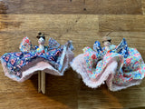 Vintage fabric Peg Fairy