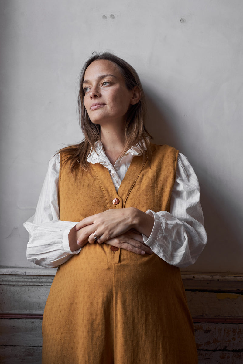 Juniper Jumpsuit Mustard