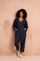 Liv Boilersuit in Dark Denim