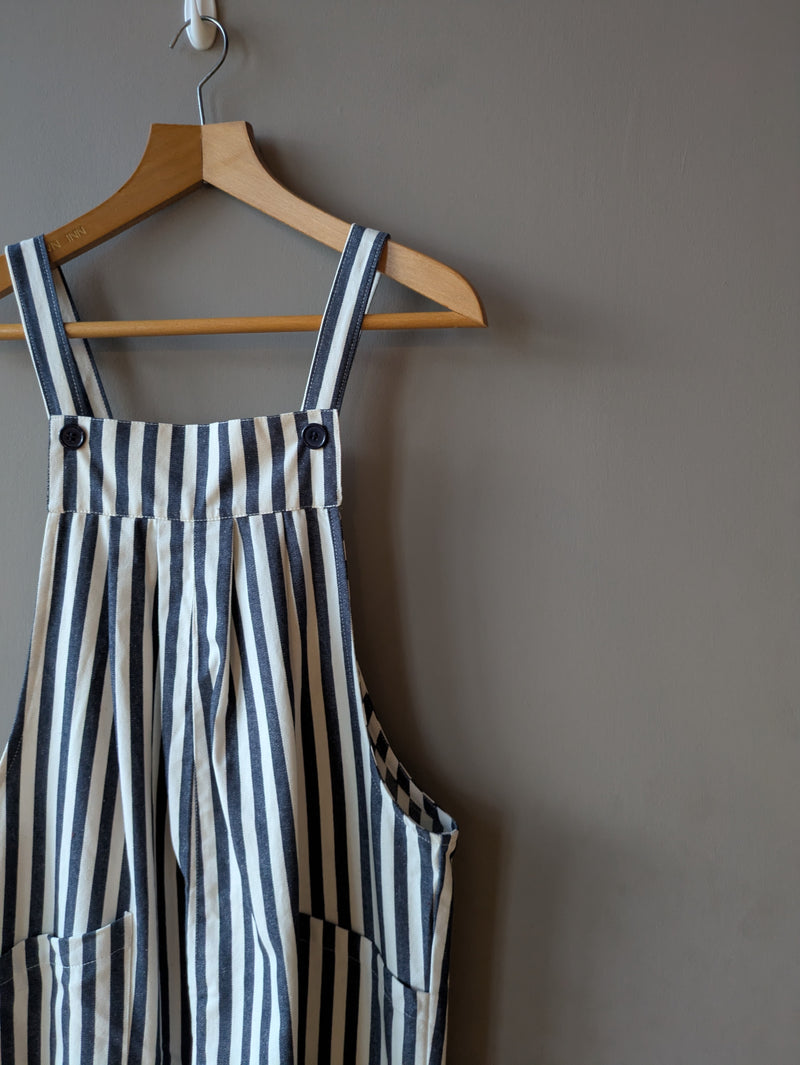 Mae Dungarees Stripe (Small)