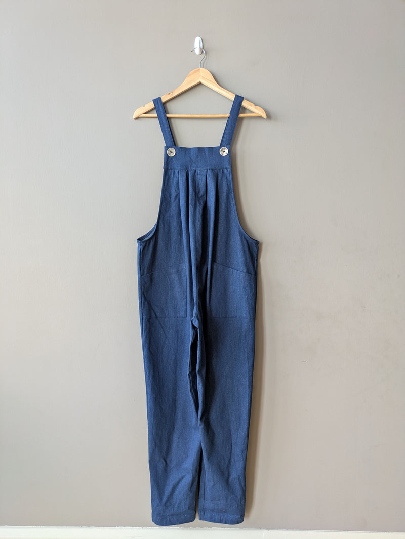 Mae Dungarees Denim (Small)