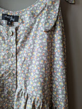 Molly Jumpsuit Grey Floral (Medium)