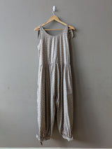 Molly Jumpsuit Grey Floral (Medium)