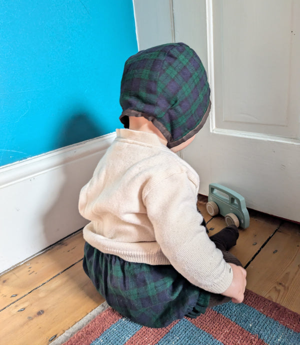 Reversible Baby Bonnet