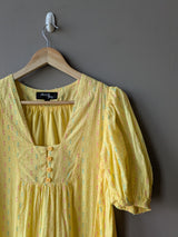 Maxie Dress Yellow (Small)