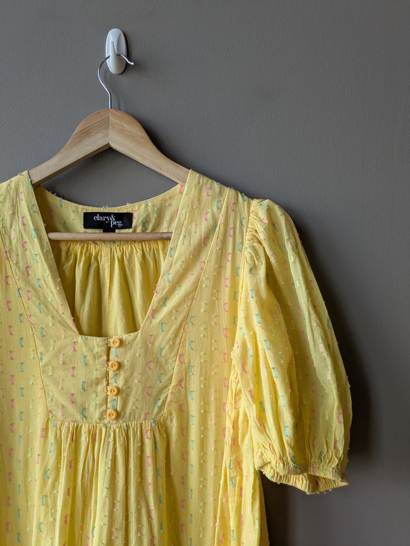 Maxie Dress Yellow (Small)
