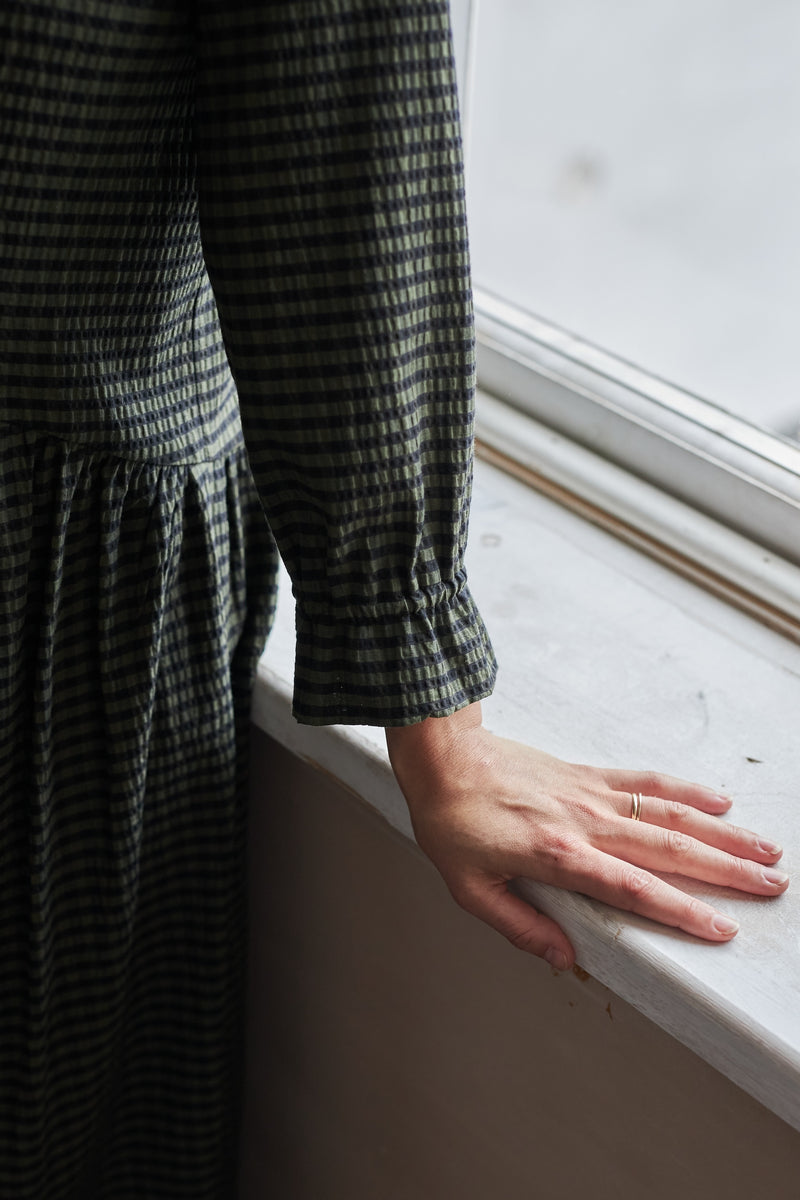 Pearl Dress in Gingham