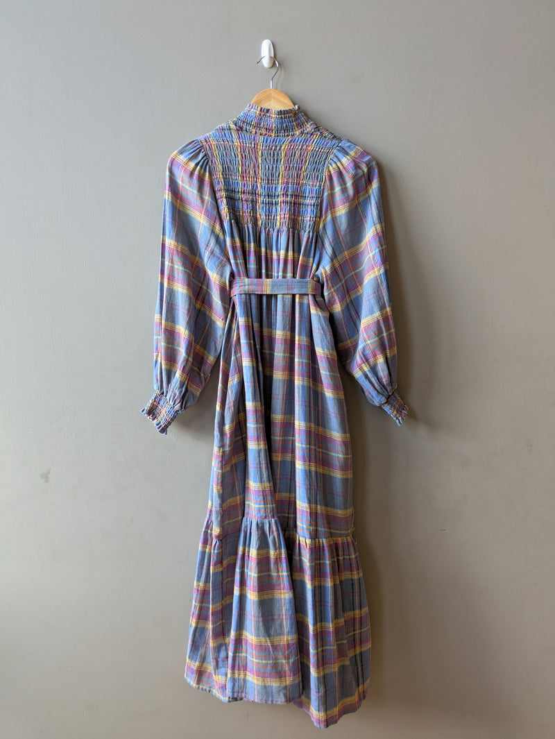 Phoebe blue check (Small)