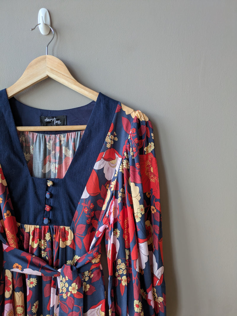 Polly Dress Floral (Small)