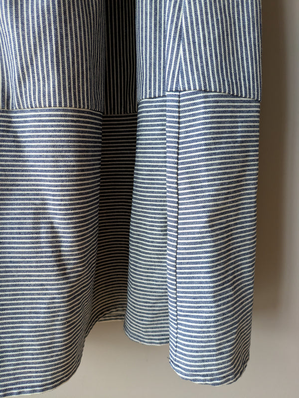 Sadie Dress Denim Stripe (Small)