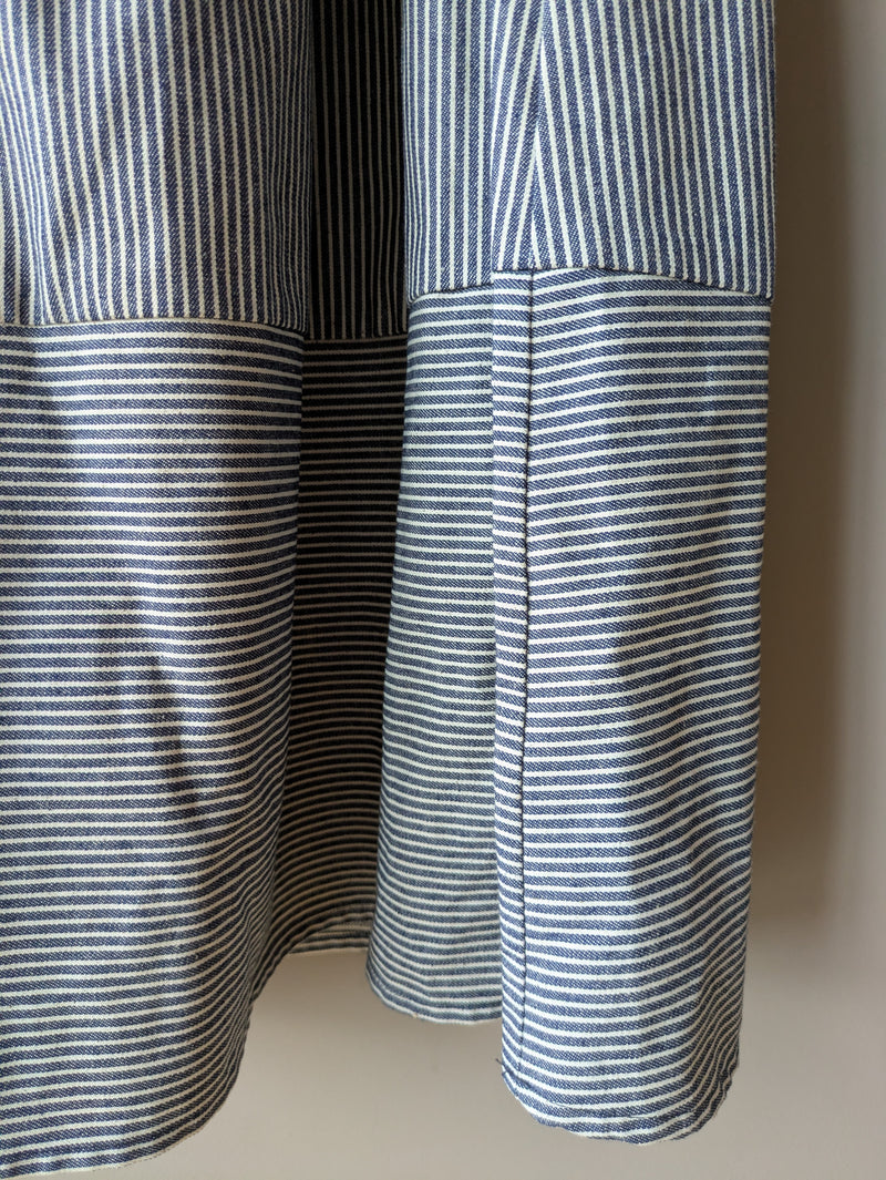 Sadie Dress Denim Stripe (Small)