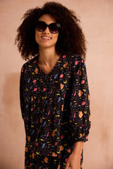 Tilda Top Abstract print