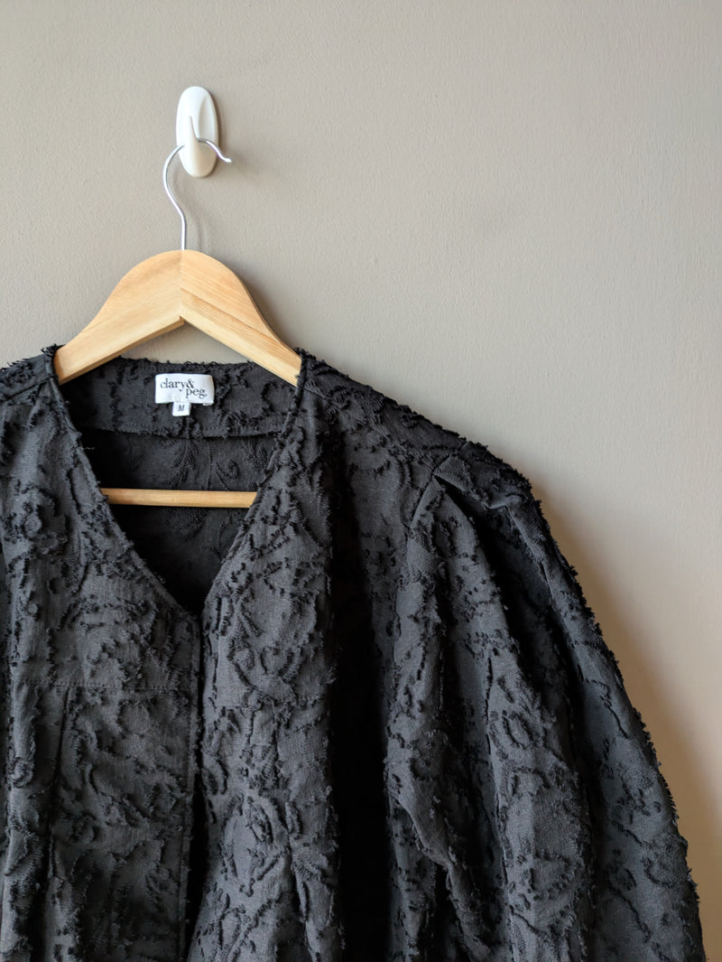 Flocked Top Black (Small)