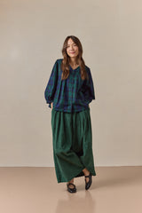 Tilda Tartan Top