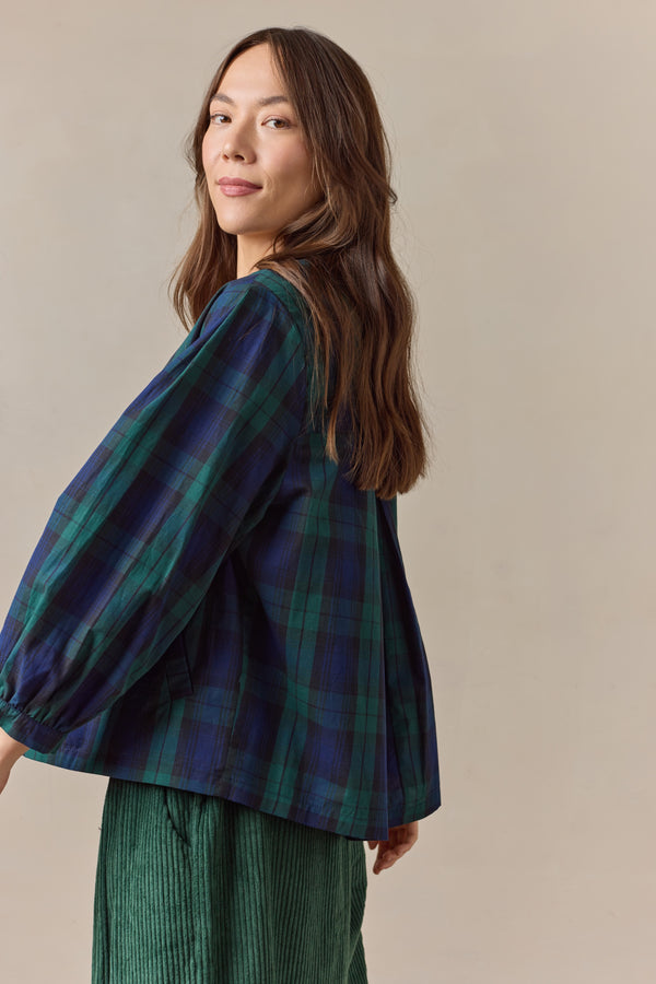 Tilda Tartan Top