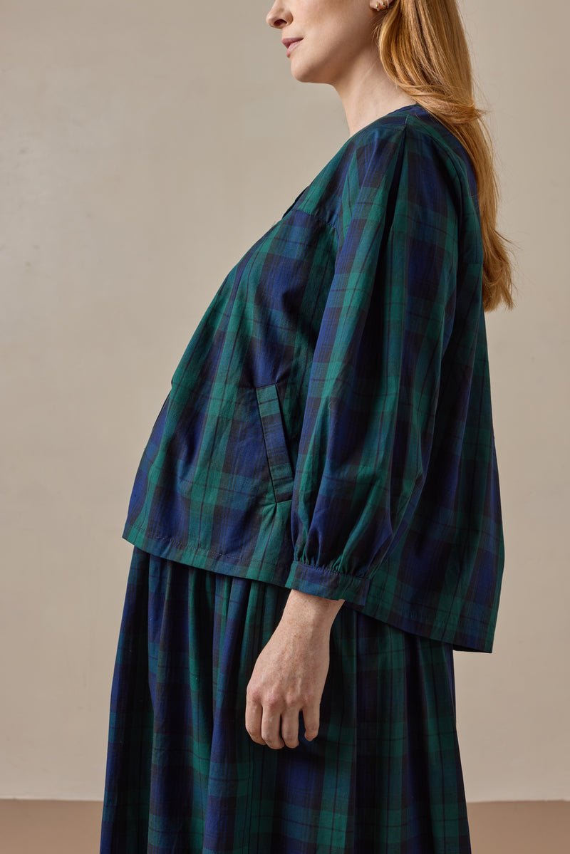 Tilda Tartan Top