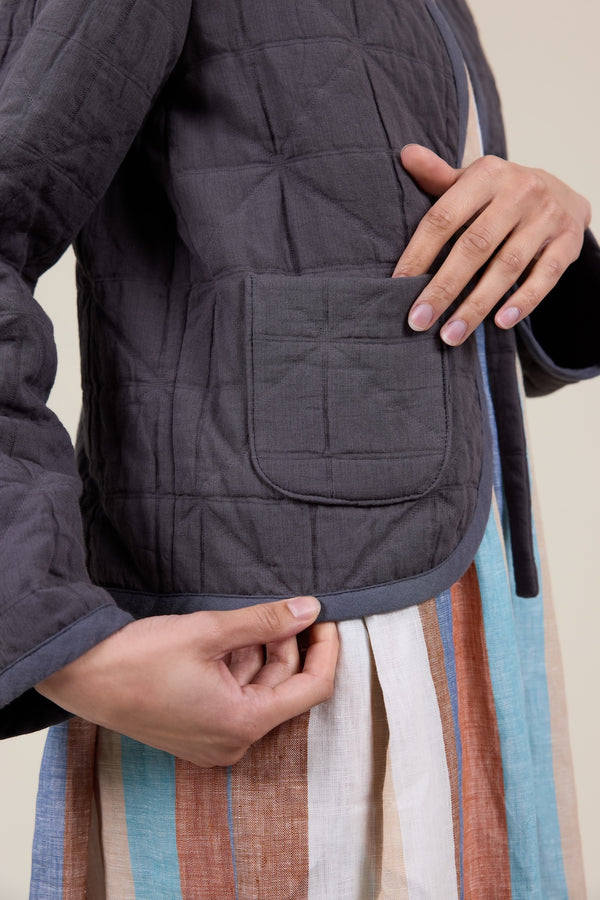 Uma Jacket Slate Grey