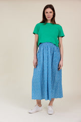 Wren Skirt Blue Floral